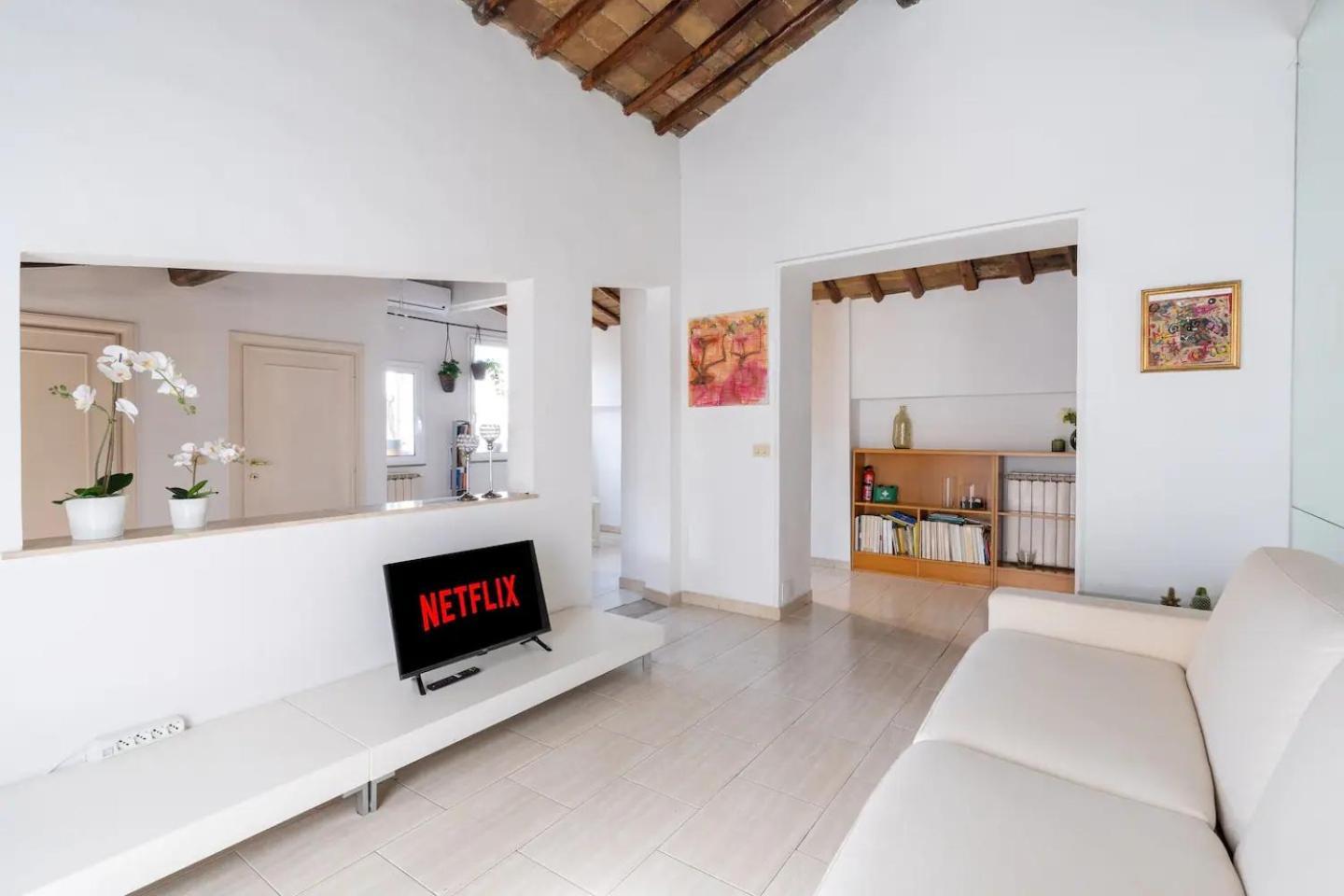 15 Min From Piazza Venezia Skyline Sanctuary In Trastevere Exterior photo