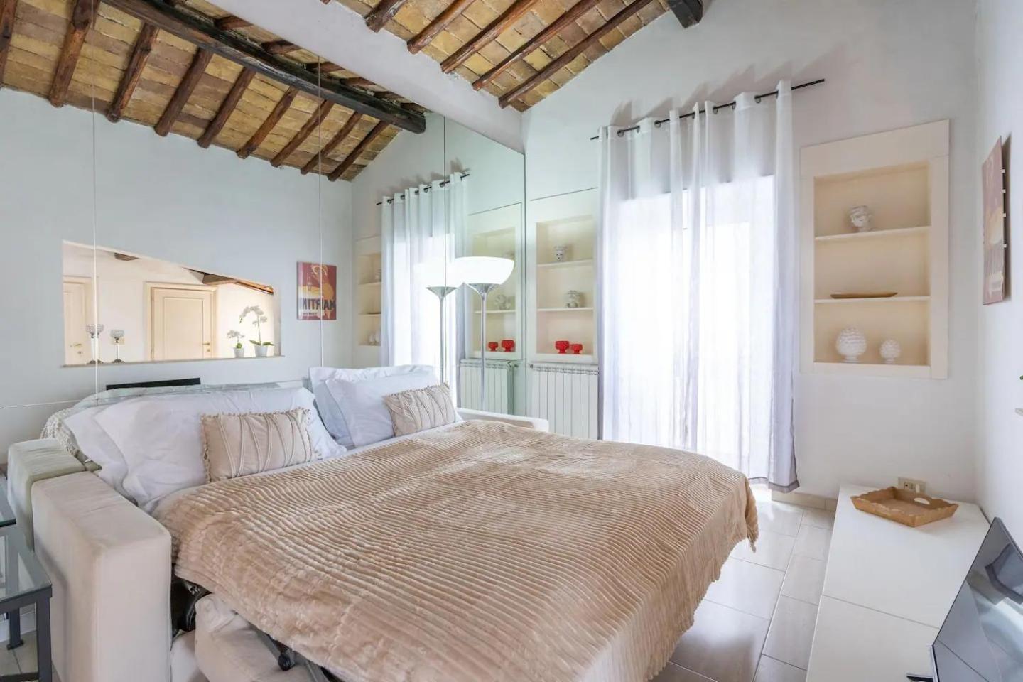 15 Min From Piazza Venezia Skyline Sanctuary In Trastevere Exterior photo